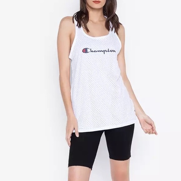 Champion Reversible Mesh Racerback Tank - Picture 2 of 16